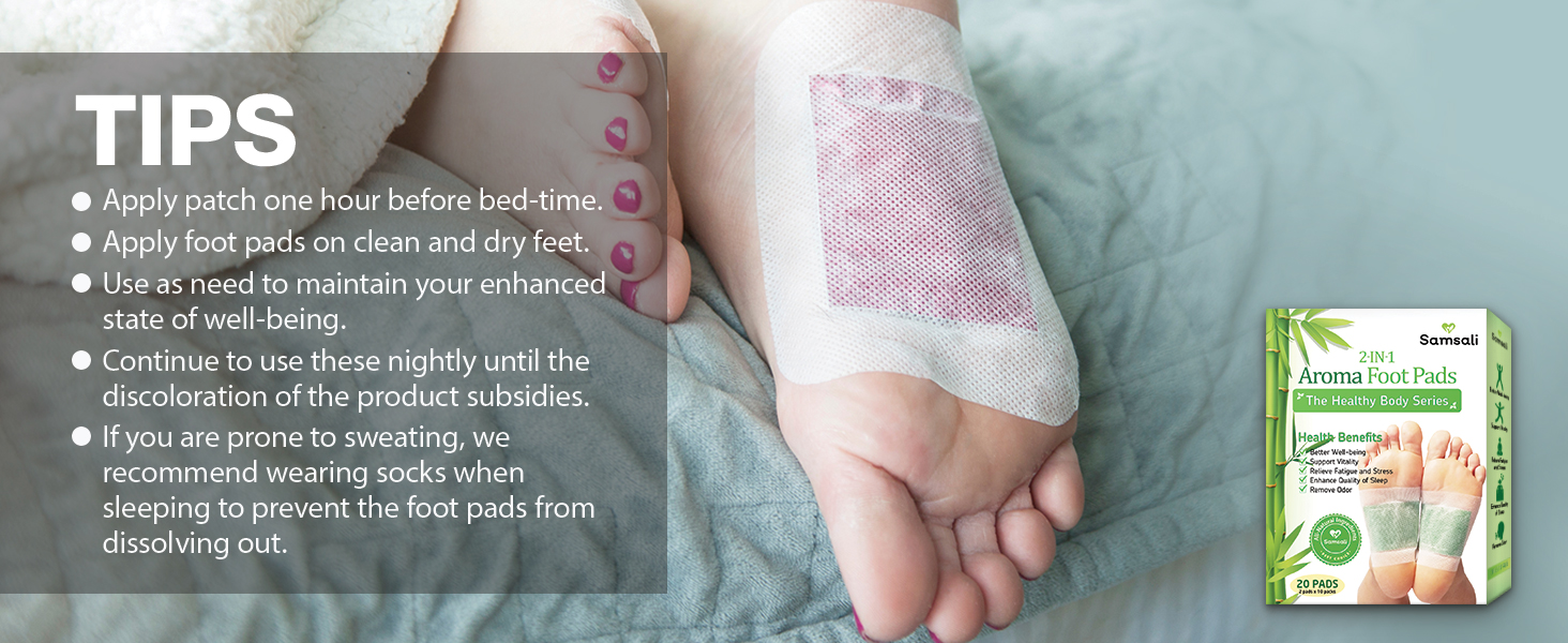 Samsali foot pads