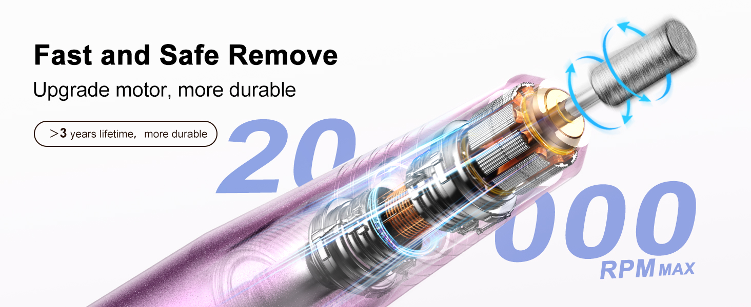 COSLUS Electric Nail Drill File Professional Portable Nail