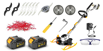 cordless strimmers with battery and charger battery strimmers  grass edger 
