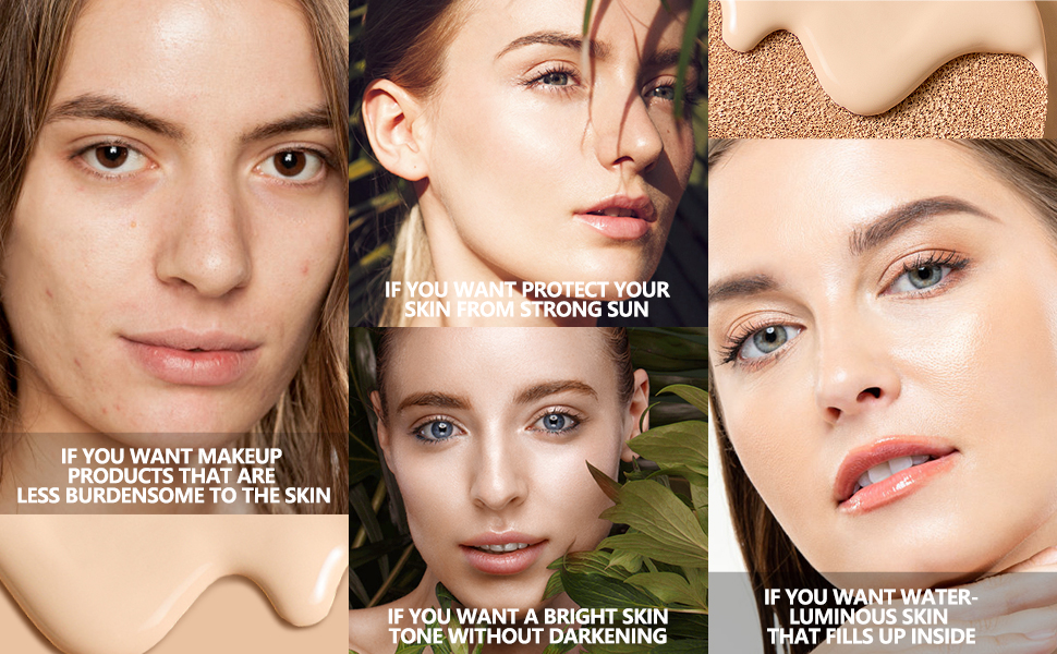 Moisturizing Concealer Natural Makeup SPF15+