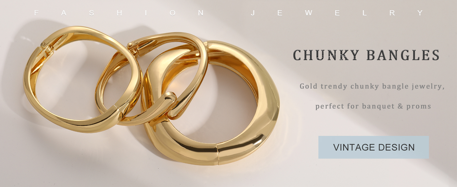 Gold bangles