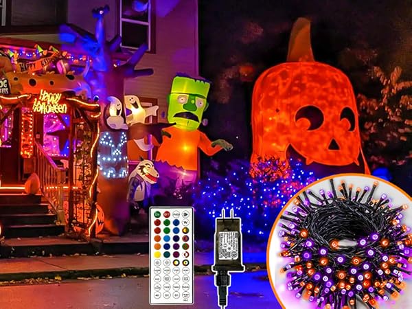 Albelt Smart Color Changing Halloween Lights, Christmas