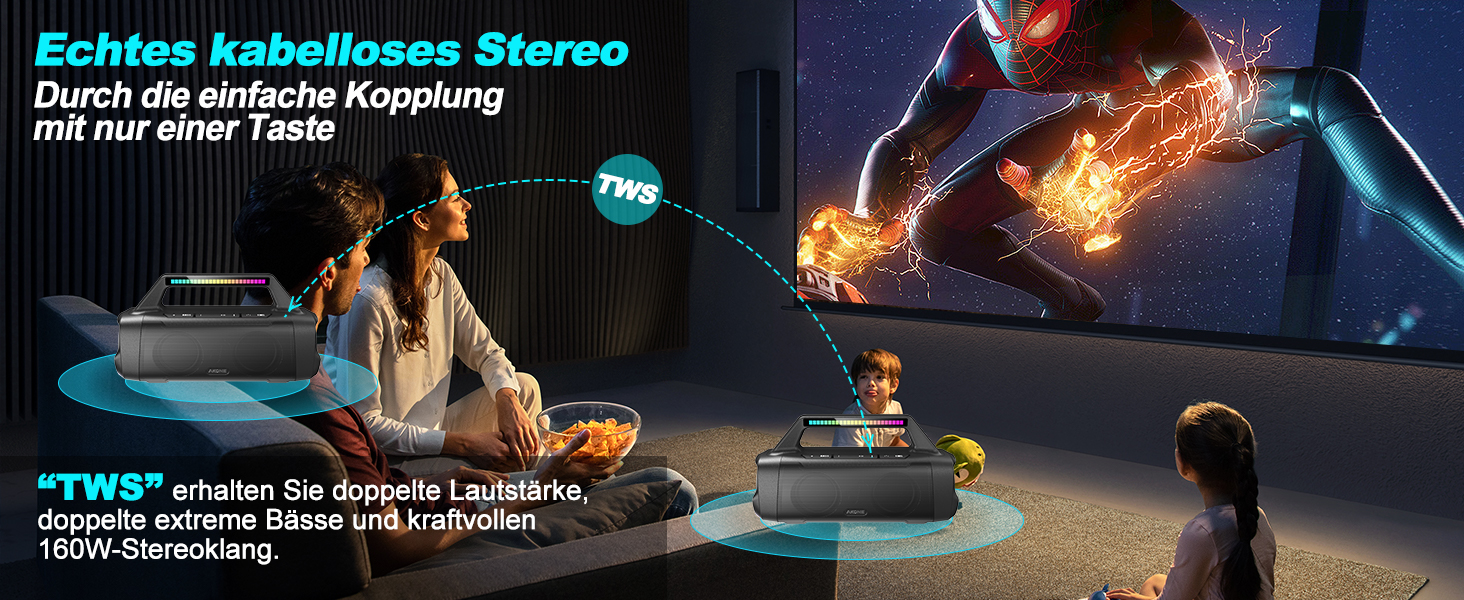 Bluetooth Lautspecher Bluetooth Box Soundbox Bluetooth Lautspecher Groß Musikbox Bluetooth Boombox