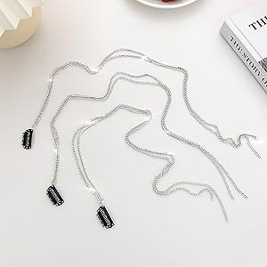 Frauen Mädchen Haarstyling Haarketten Strasssteinen Punk Quasten Bling Kristall Haarverlängerung