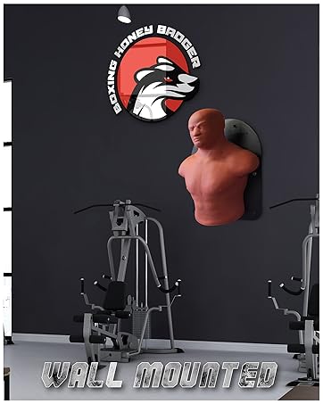 home gym equipment wall mounted boxing bag
