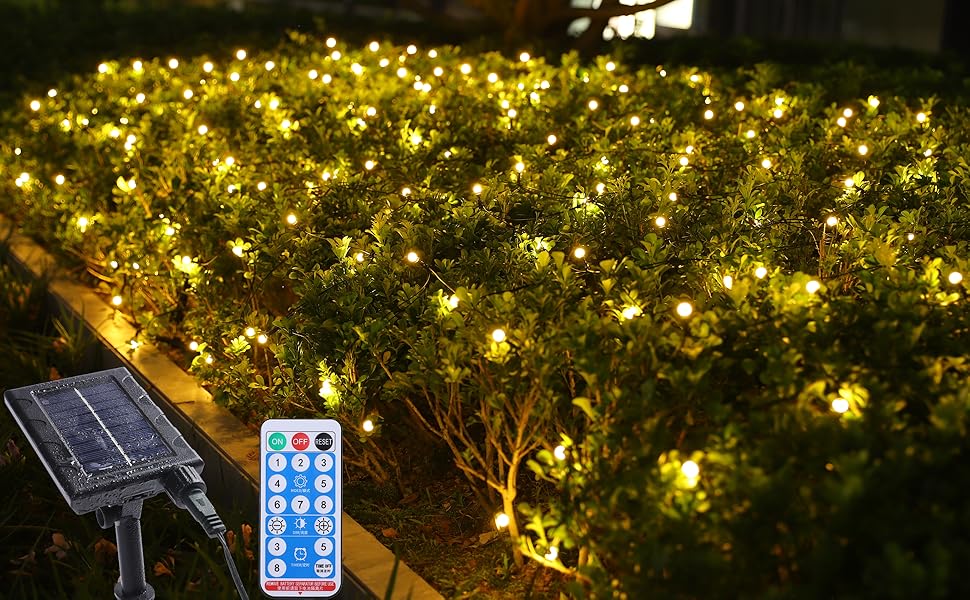 solar christmas lights outdoor