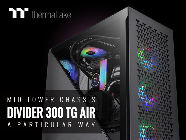 PCケース(自作PC用) Thermaltake Divider 300 TG  Edition divider_300_1wnew.jpg