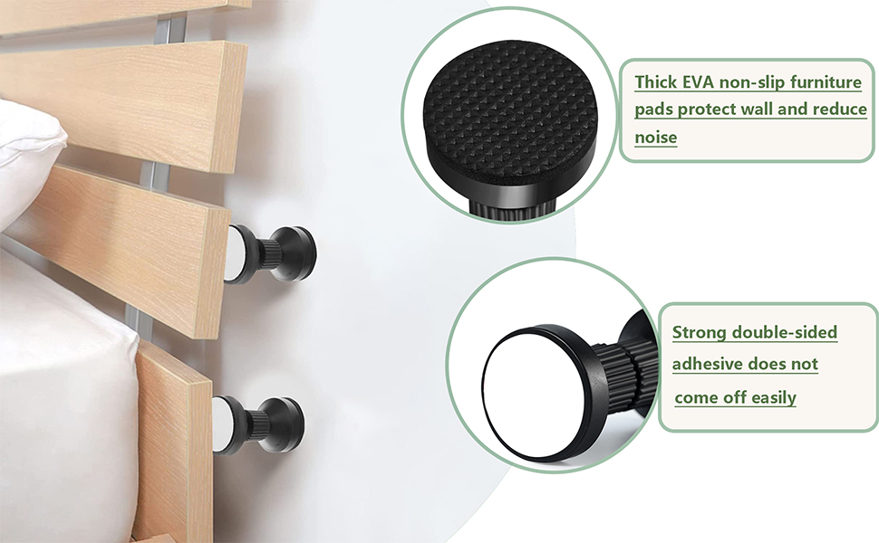 VIEDZMY Adjustable Threaded Bed Frame AntiShake Tool for