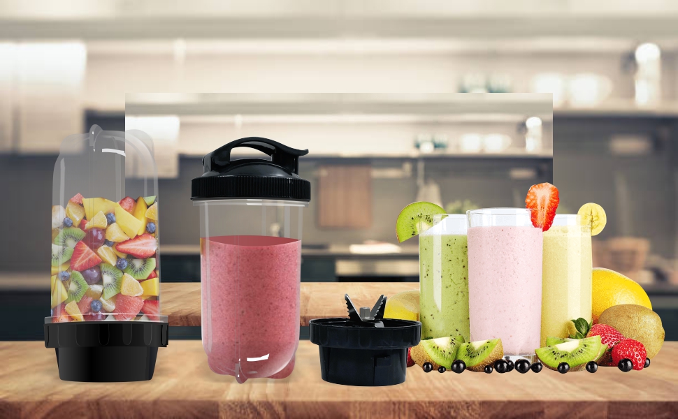 Buy GLS EXPERTS Bullet Juicer Jars 350ml & 550ml Compatible with