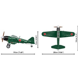 Amazon.co.jp: COBI コビ ブロック 零戦 A6M2 ゼロ戦 日本海軍