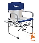 Heavy Duty Camping Directors Chair Folding Oversized Portable