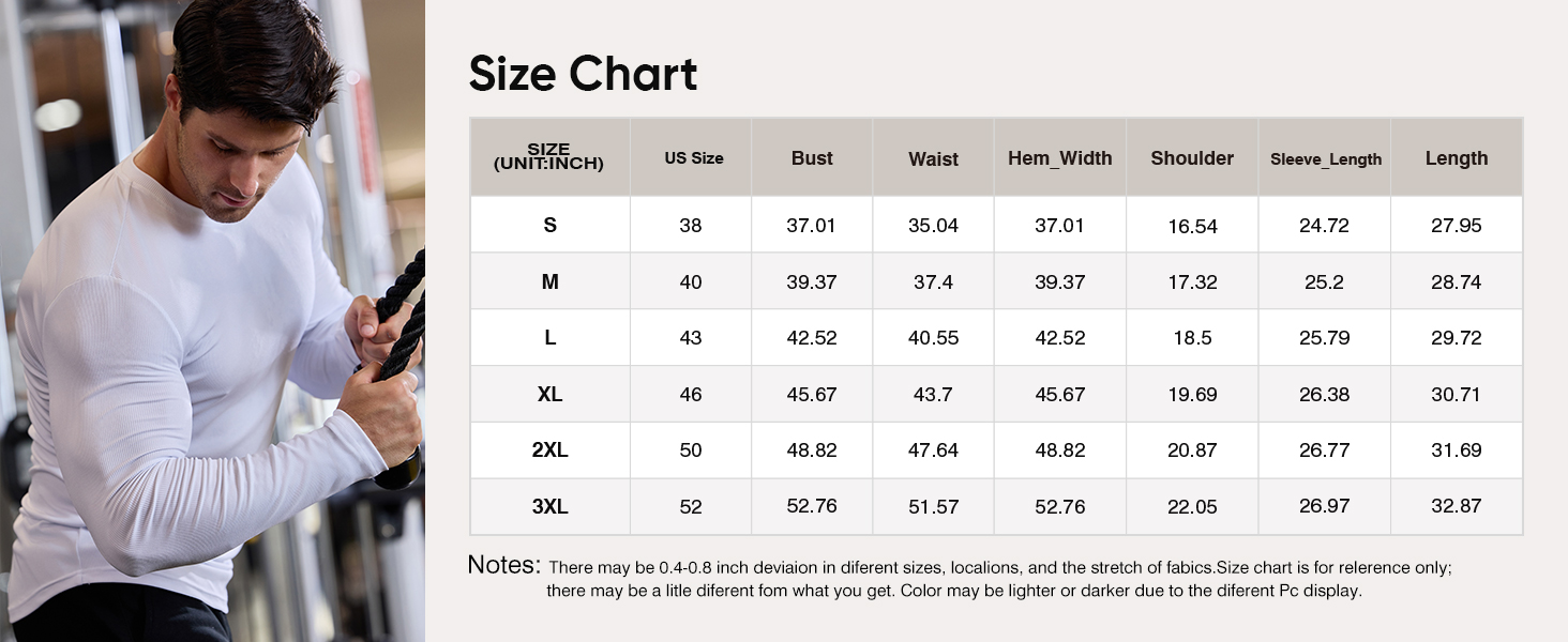 JMIERR Mens Long Sleeve Muscle T Shirts Casual Crewneck Longline Ribbed Tee Shirts for Gym Workout