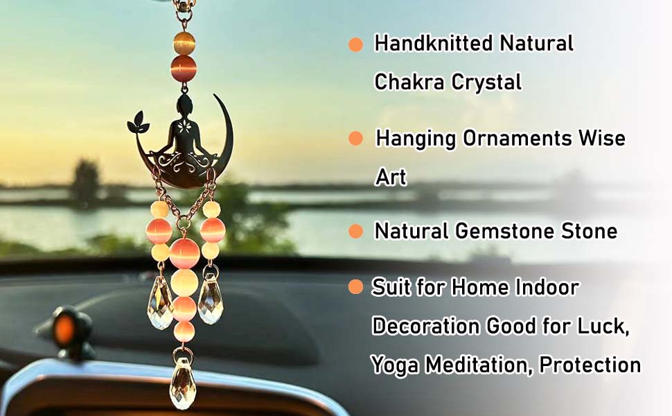Handmade Crystal Window Car Hanging