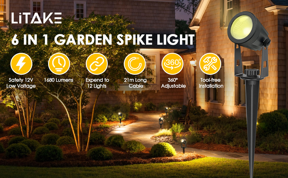 Garden Lights Mains Powered