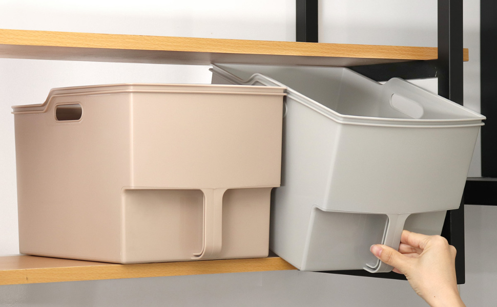 Amazon｜キッチン収納ケース 吊り戸棚ボックスワイド 幅24cm
