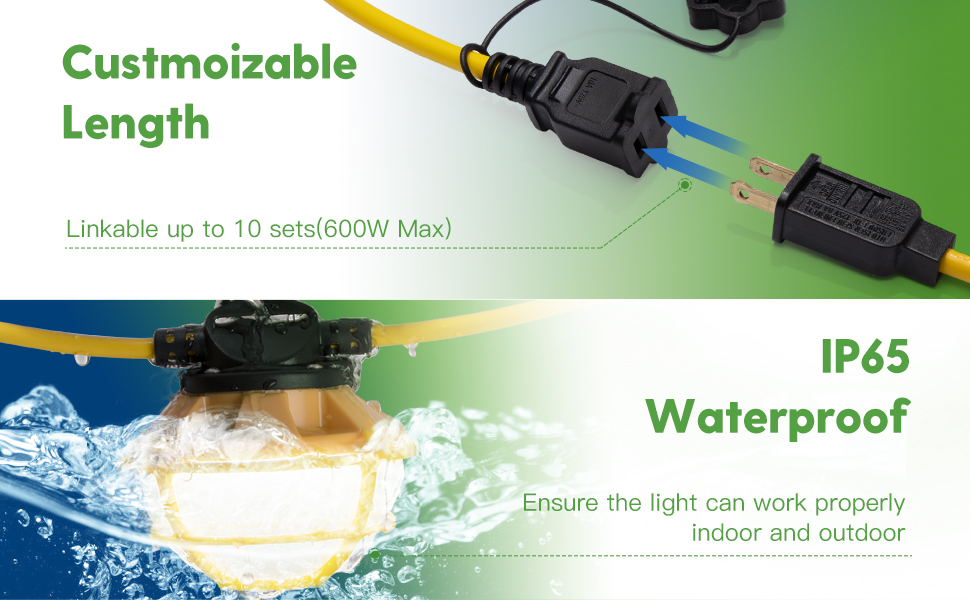 Led Construction String Lights