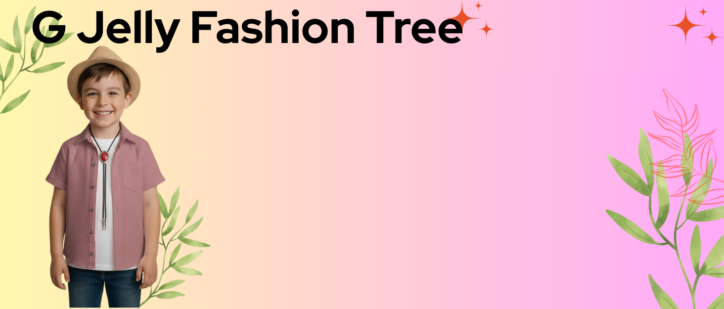 G jelly fashion Tree Kids Short Sleeve Shirt