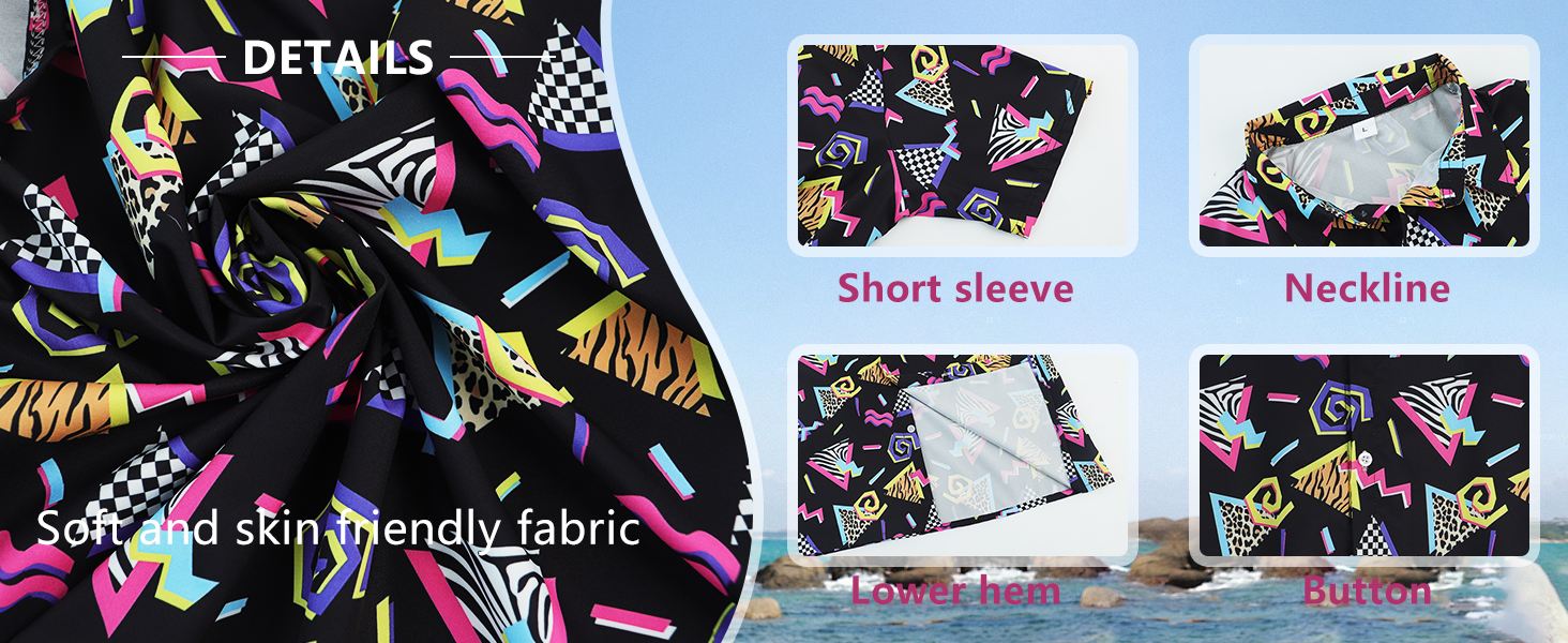 retro vintage 80s 90s button up shirts