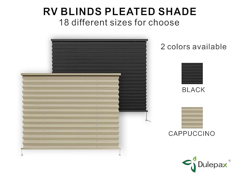 Dulepax RV Blinds,RV Pleated Shades,RV Blinds Pleated