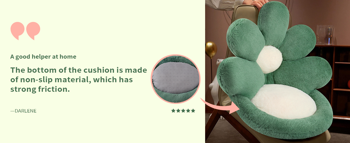 flower chair cushion