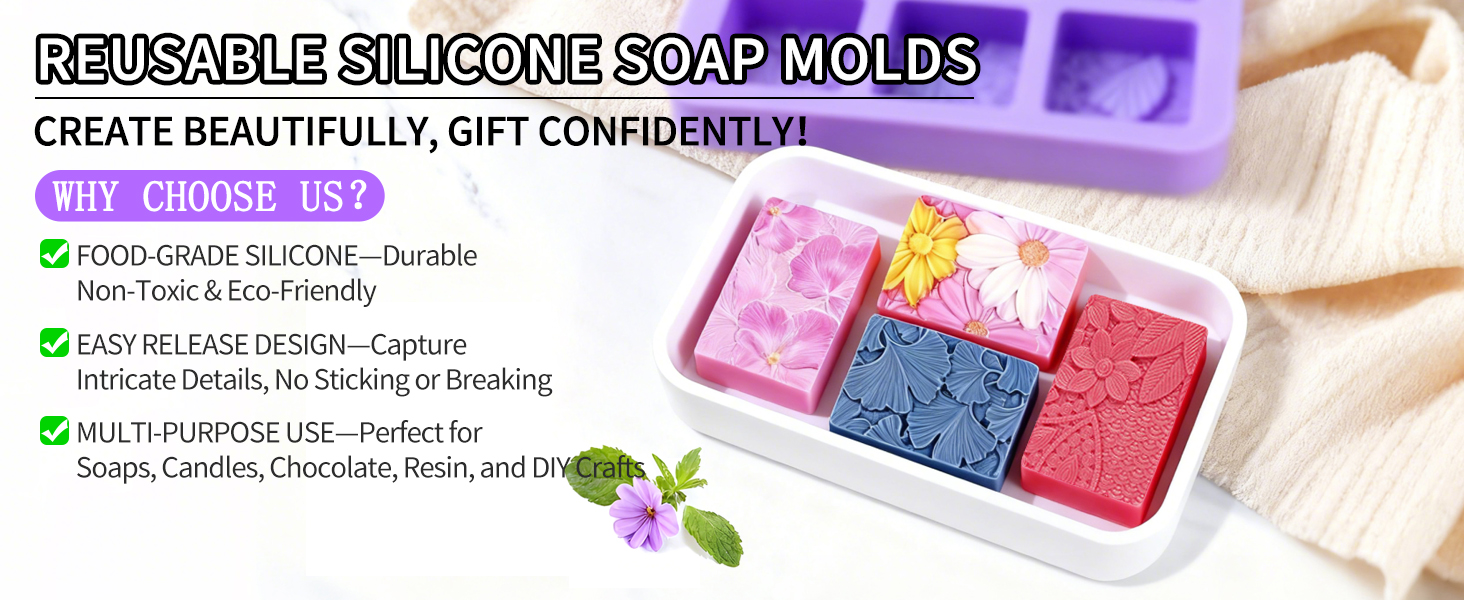 Perfect for handmade gifts and creative home craft workshops.