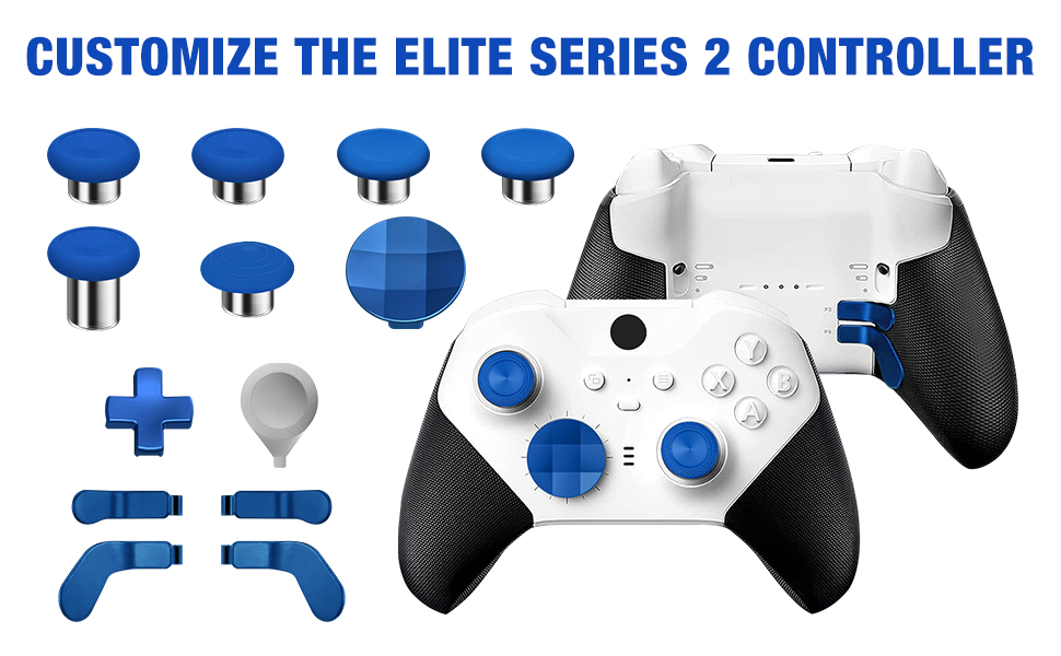 13 in 1 Metal Thumbsticks for Xbox One Elite Series 2, Elite Series 2 Core
