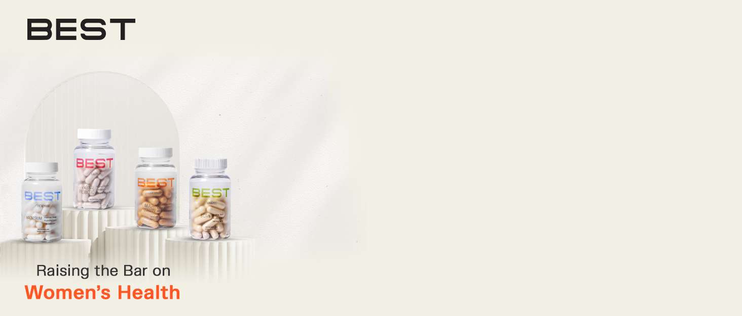 BEST supplements Raising the Bar on women's health