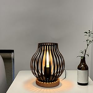HHMTAKA Metal Table Lamp