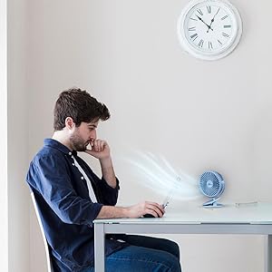 Portable Clip portable Fan with table stand