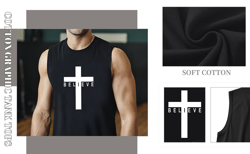 believe graphic tank