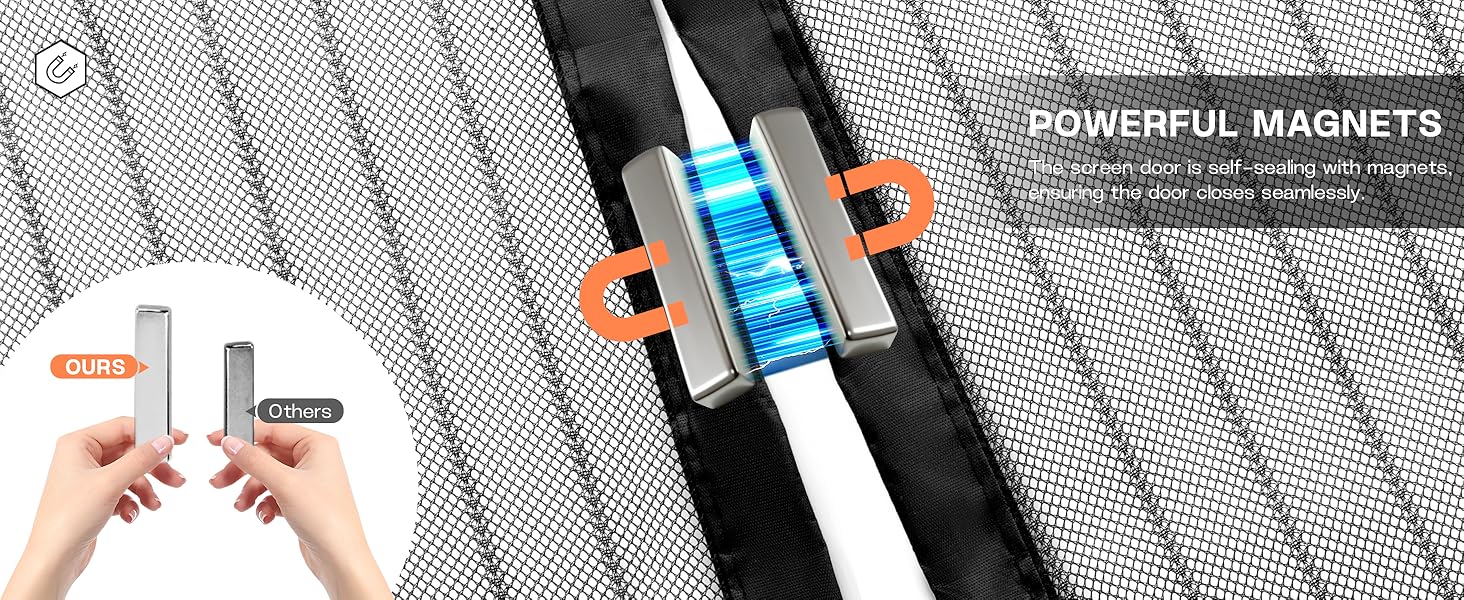 Magnetic Screen Door