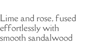 Ladies Fragrance with Sandalwood Lime and Rose