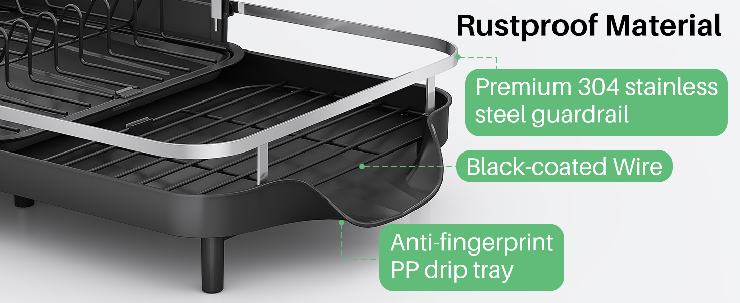dish racks for kitchen counter