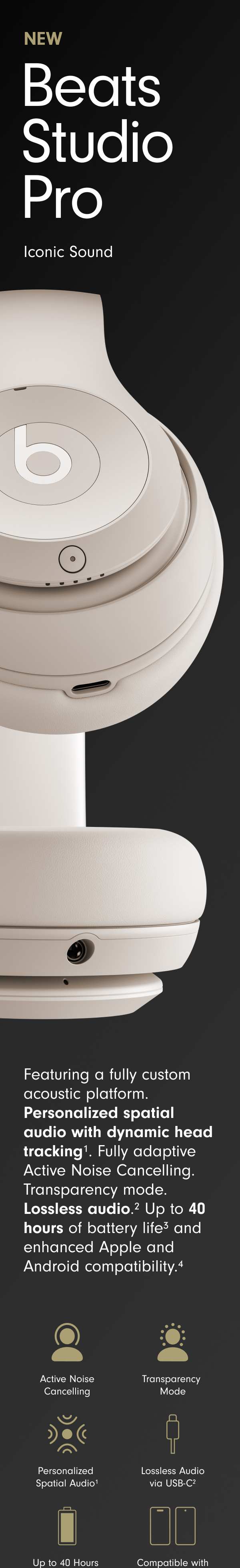 【限定特価】Beats Studio Pro【7/20まで】 Amazon.co.jp: Beats Studio Pro - ワイヤレス Bluetooth ノイズ