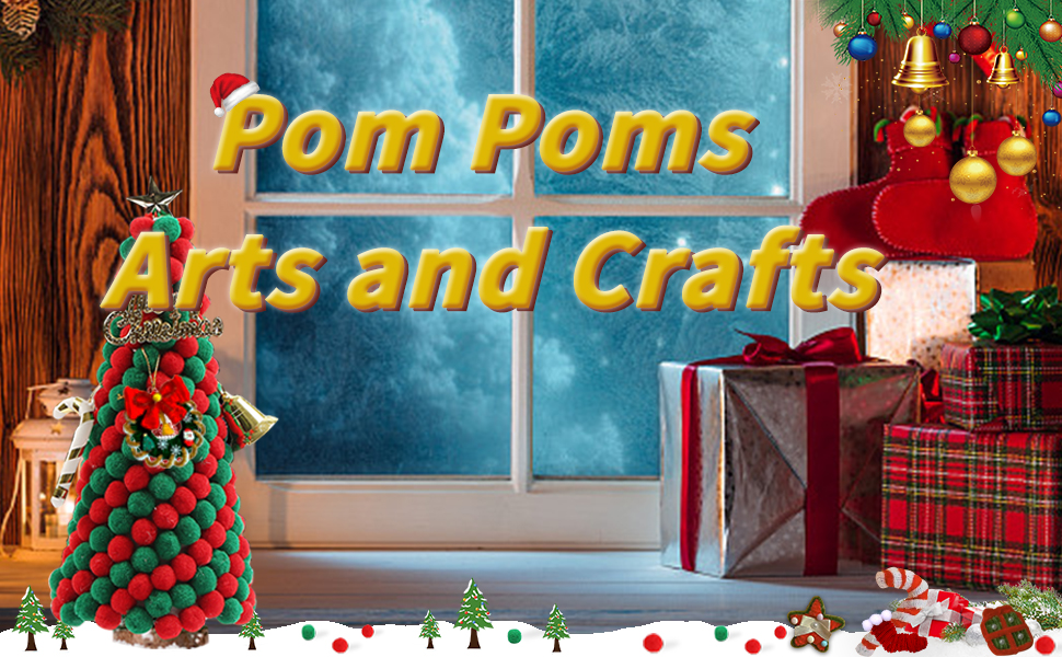 Puff Balls Pipe Cleaners Pom Poms