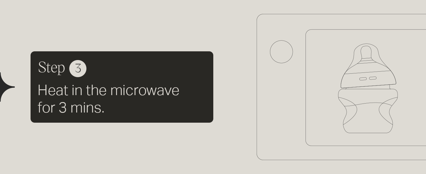 Self-sterilising: Step 3