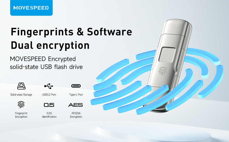 Encrypted Flash Drive-128GB