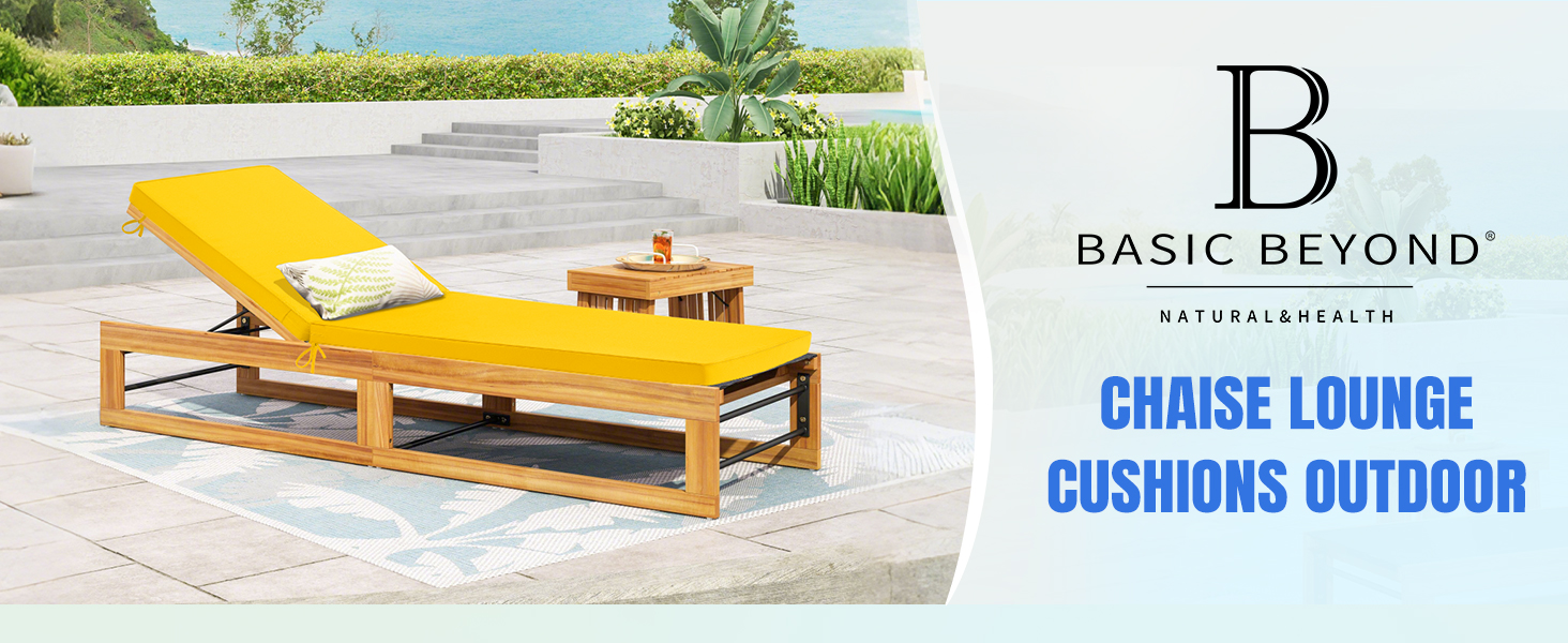 Chaise Lounge Cushion Outdoor
