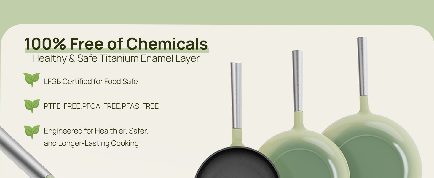 100% Free of Chemicals