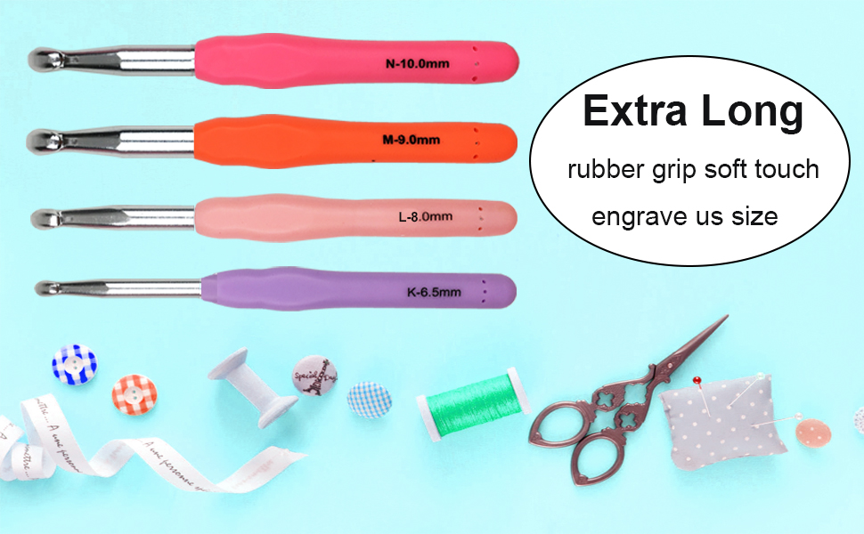 Weabetfu Large Size 6.5mm(K)/7.0mm/8.0mm(L)/9.0mm(M)/10.0mm