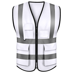 トップス AT DIRTY stripe work vest Amazon.com: TopTie White Safety Vest, Incident Command Vest
