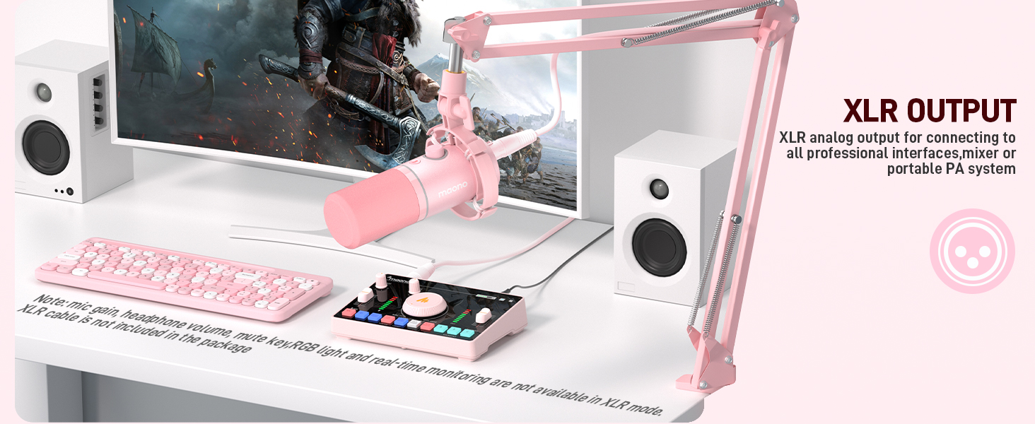 MAONO XLRUSB Dynamic Microphone Kit