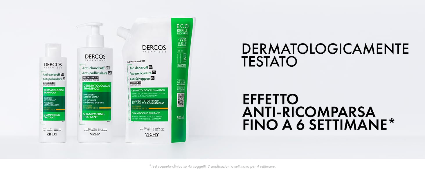 Shampoo anti-ricomparsa fino a 6 settimane