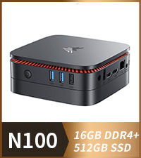 NiPoGi AK1 PRO Mini PC Ιntel 11th Gen N5105, 12GB DDR4 256GB