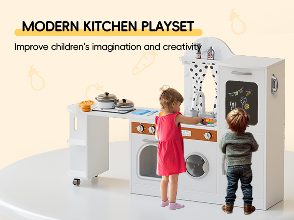 その他 MODERN KITCHEN CHILDREN PLAY HOUSE Amazon.com: PowerTRC Doll Kitchen Play Set, Mini Modern Toy