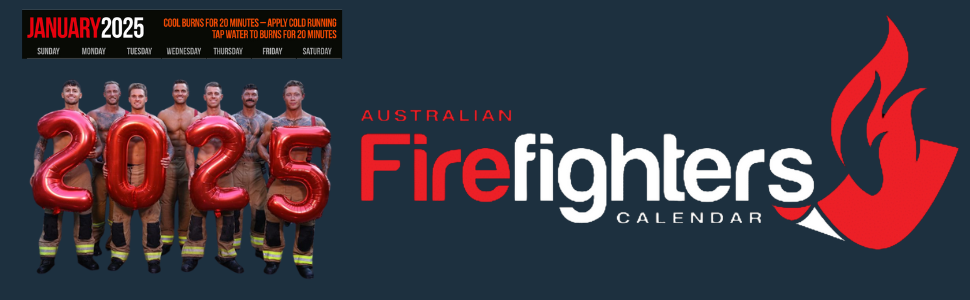 Amazon.com: Australian Firefighters Wall Calendar 2025 - Real