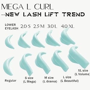 eyelash lift pads
