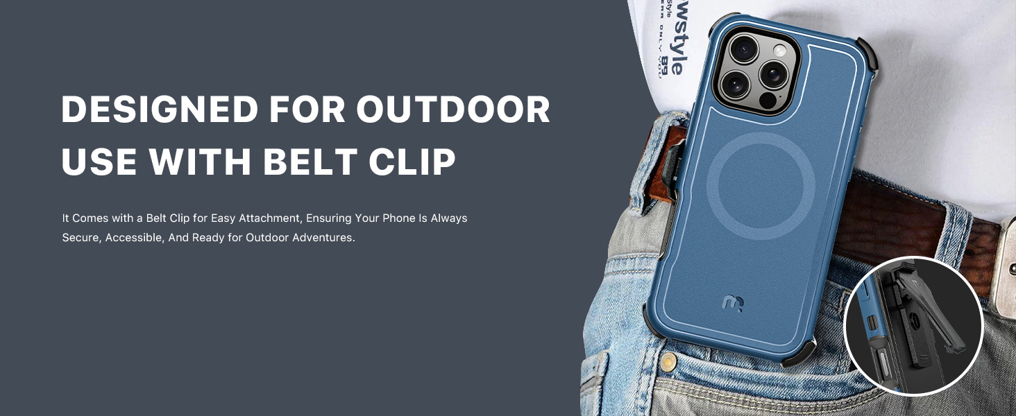 M MYBAT PRO Maverick Series iPhone 16 Pro 6.3 Case with