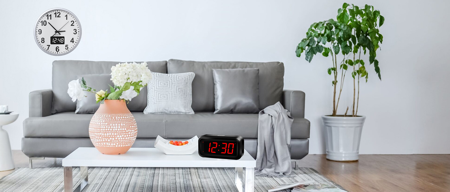 KWANWA Digital Alarm Clock
