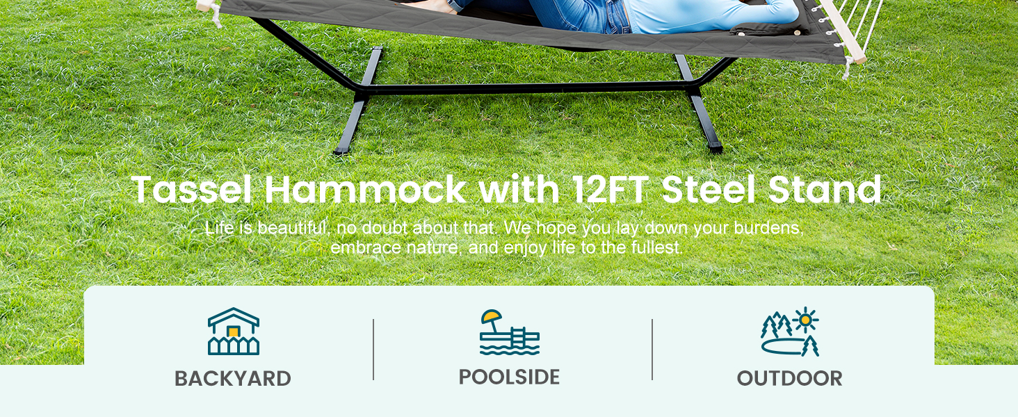 2 person hammock with stand